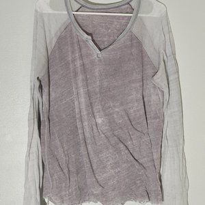 American Eagle L soft thin long sleeve